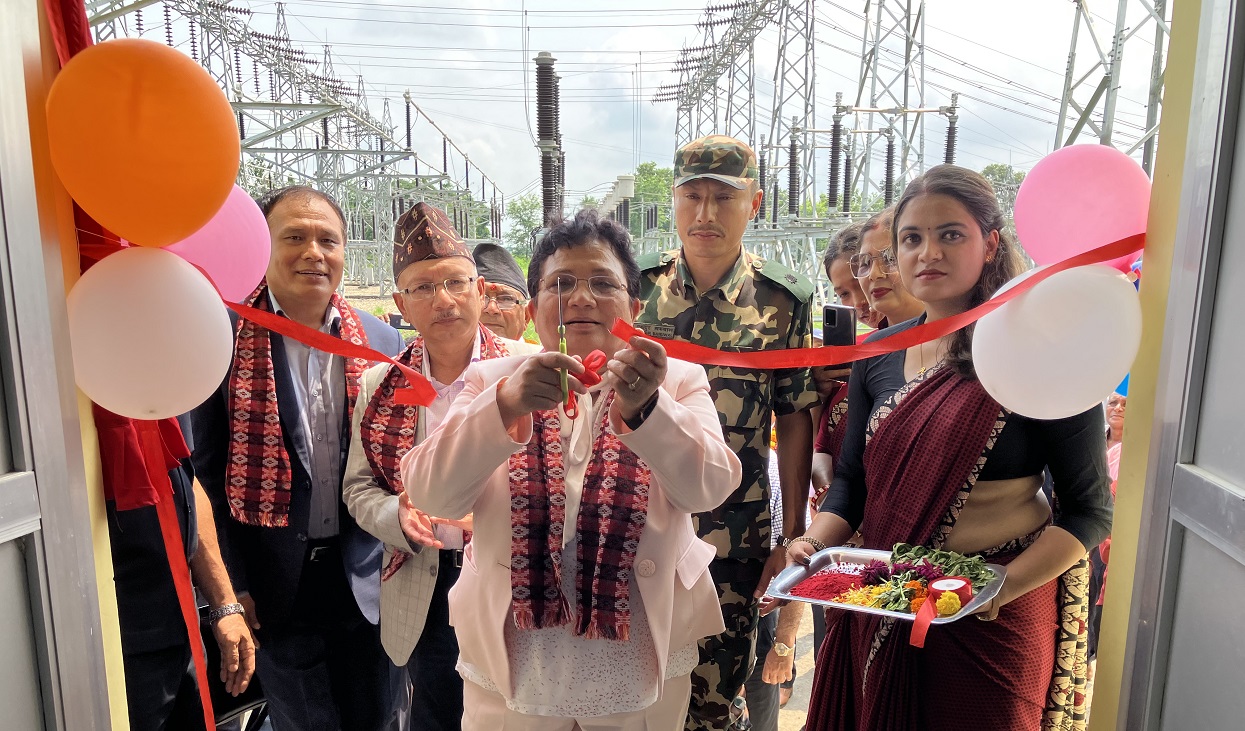 बुटवल–लुम्बिनी प्रसारण लाइन तथा सबस्टेसनको उद्घाटन