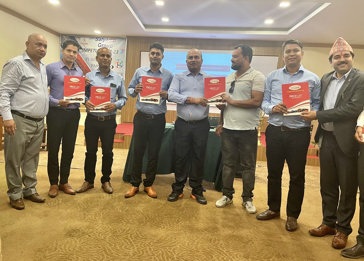 सत्यदीप ग्रुपले ल्यायो प्रोडक्ट र भेइकल अनुसार जेन्युइन पार्ट्सको क्याटलग