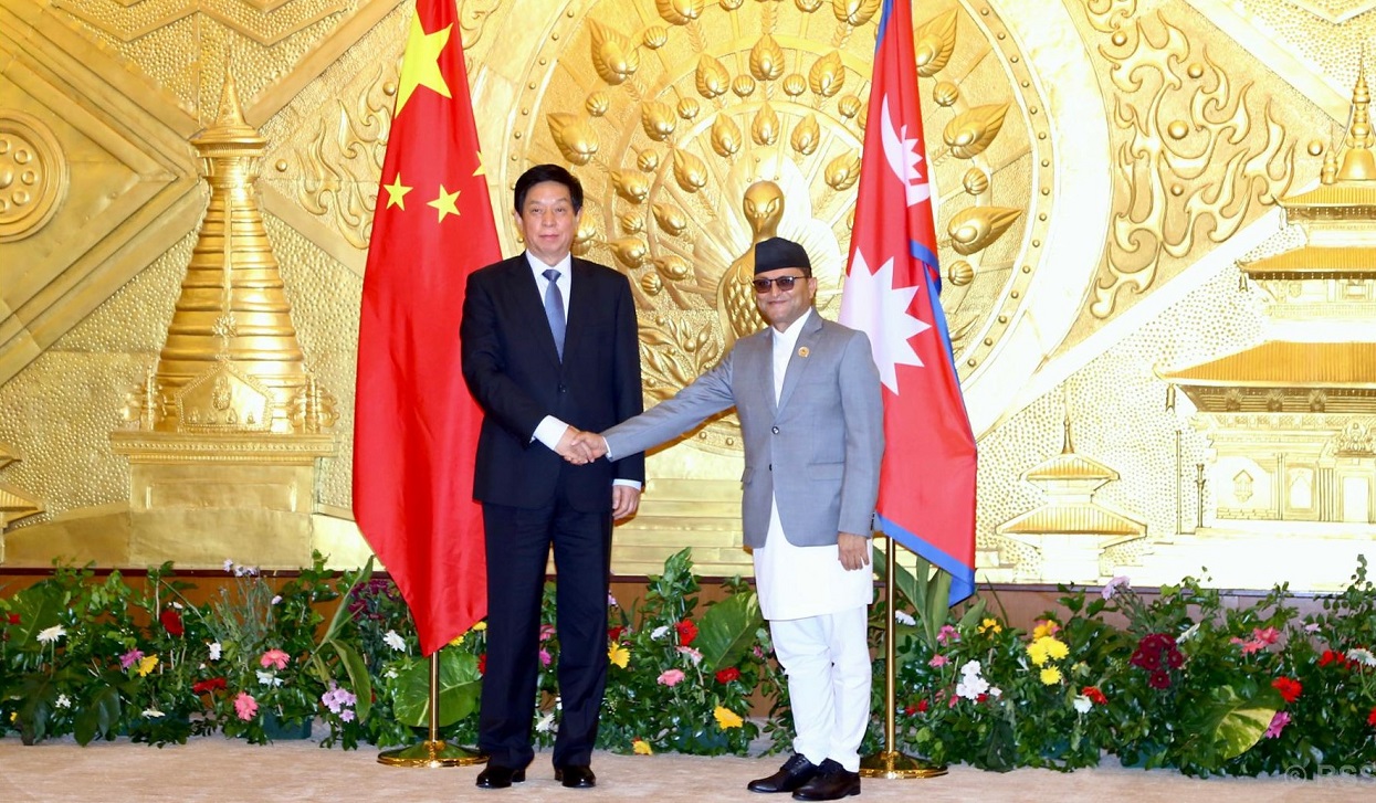 चिनियाँ नेता ली चान्शु र अध्यक्ष तिमिल्सिनाबीच भेटवार्ता