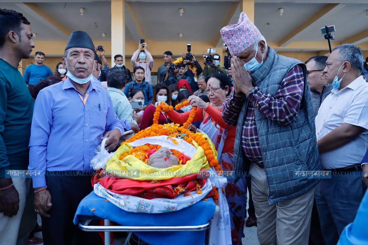 शताब्दी पुरुषलाई अन्तिम श्रद्धाञ्जली (तस्बिरहरू) 