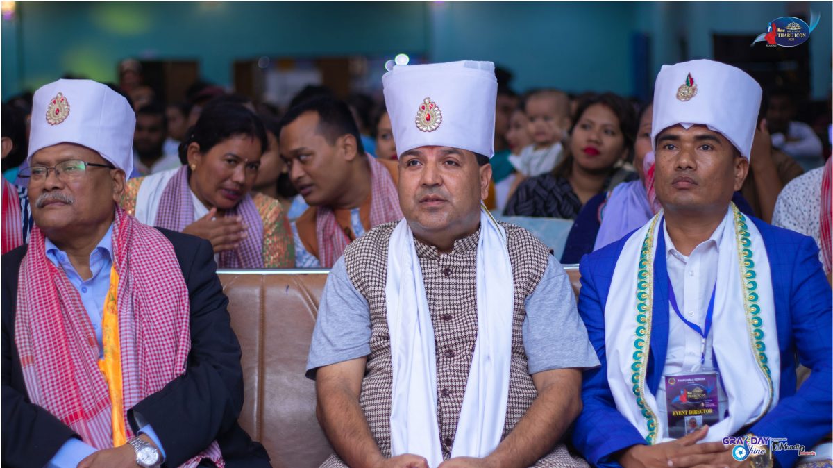 थारु समुदायले डा. शर्मालाई सघाउँने मोदीको प्रतिबद्दता, शर्माले थारु समुदायमा सधै सहयोग गर्ने