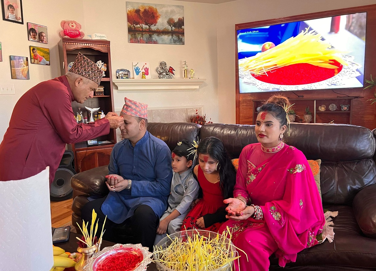 अमेरिकामा रहेका नेपालीले यसरी मनाए ‘दसैँ’