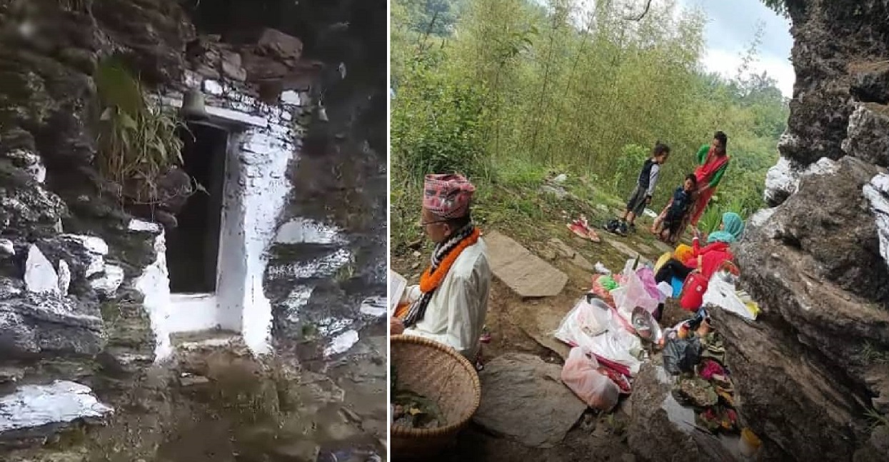 चैनपुर भीरमा भीमेश्वर गुफा : जोखिम मोलेरै पुग्छन् भक्तजन, बाटो कहिले बन्छ सरकार ?