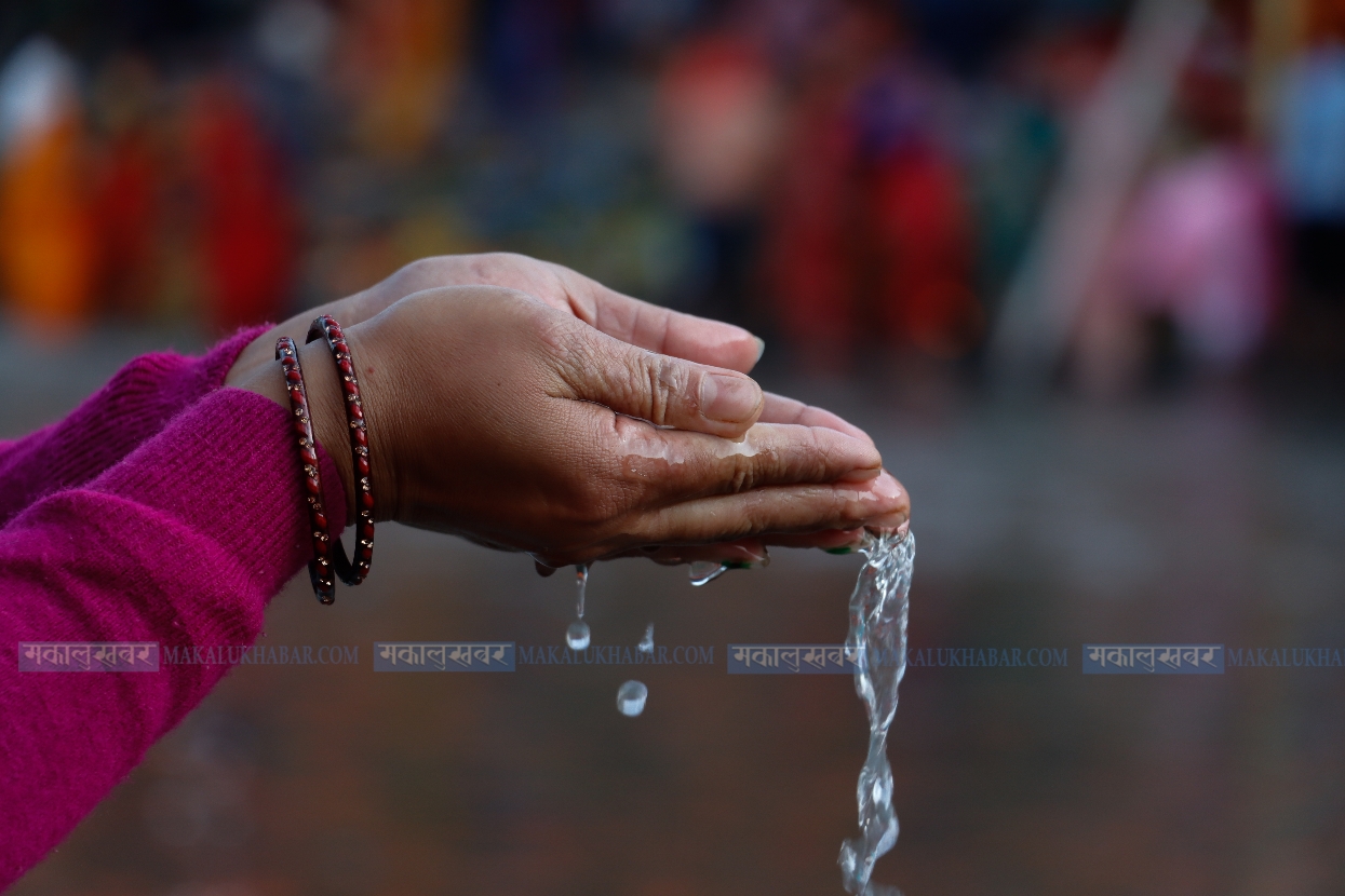 छठमय गौरीघाट (तस्बिरहरू)