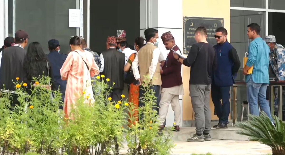 उम्मेदवार मनोनयनपत्र दर्ता सुरु