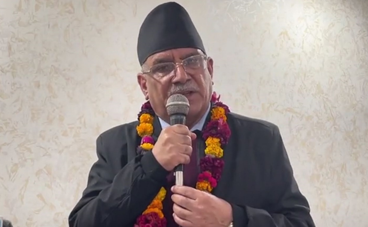 गठबन्धनले नजिते देश हार्छ, राजावादी र विखण्डनकारीले जित्छन् : प्रचण्ड(भिडिओ)