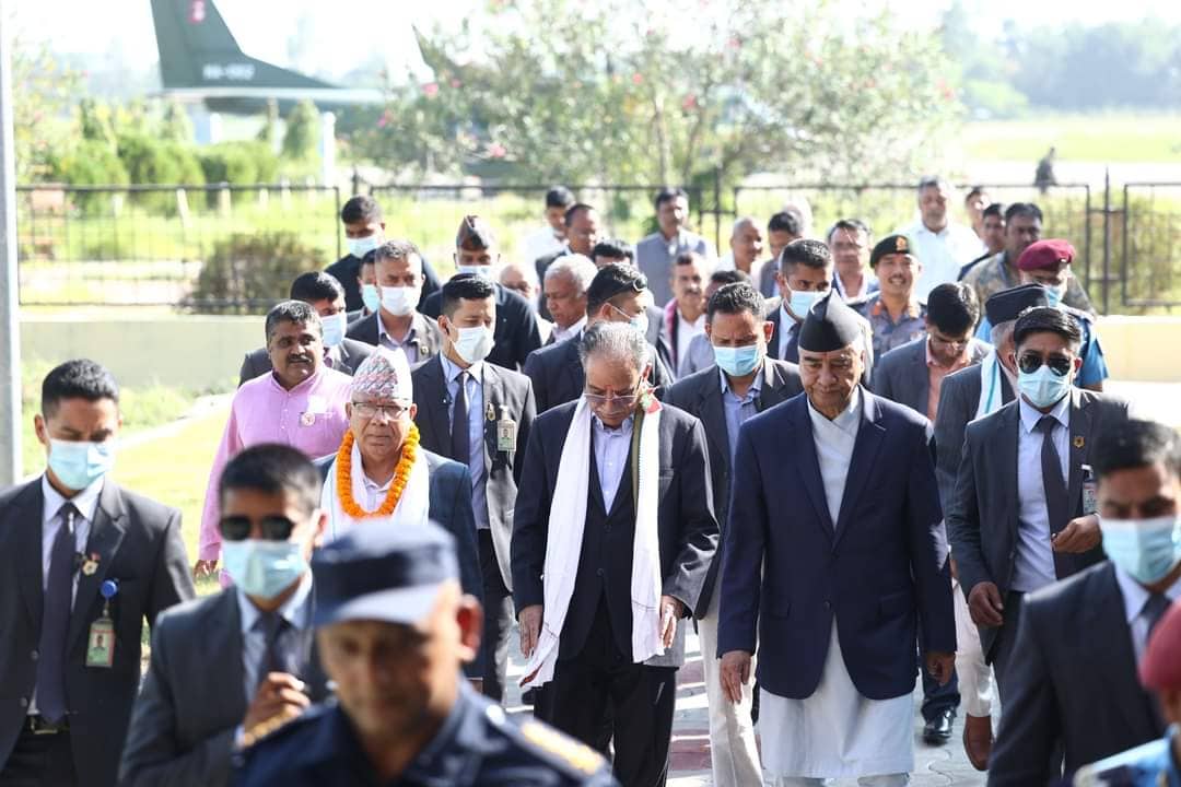 आज सत्ता गठबन्धनका शीर्ष नेताको भेला वीरेन्द्रनगरमा