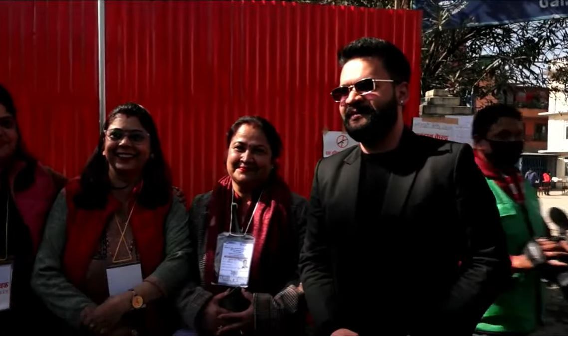 मेयर बालेन शाहले गरे मतदान