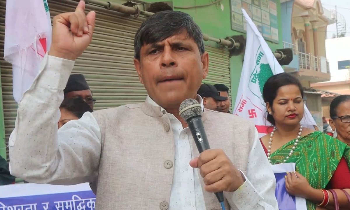 ओलीको अहंकार र दम्भको फैसला यो पटक जनताले गर्नेछन् : घनश्याम भुसाल