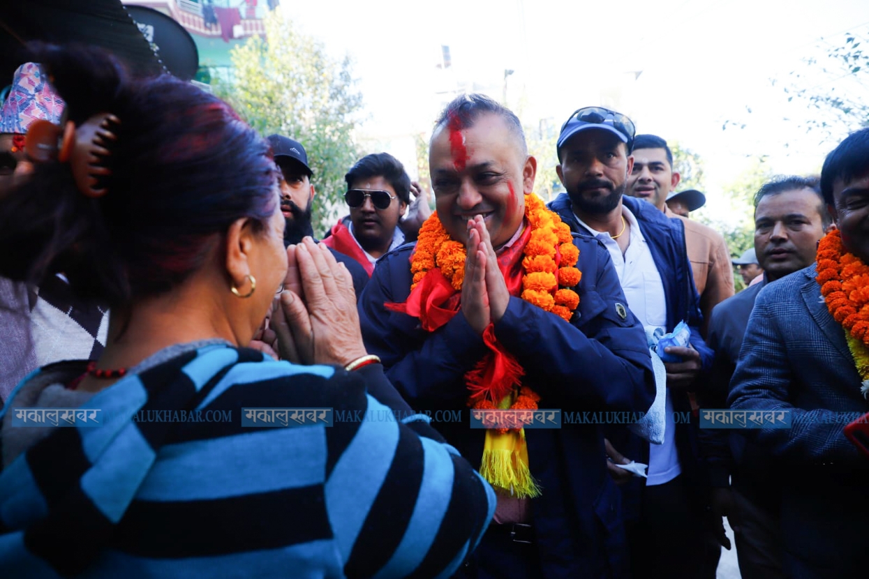 ५ हजार मत गन्न बाँकी छँदै गगन थापा विजयी