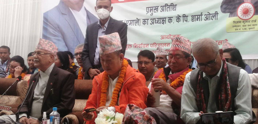 ओली भन्छन् : प्रचण्ड सकिन्छन्, कांग्रेसको सिंङ पुरानाे भयाे, जसपा राष्ट्रिय पार्टी बन्छ