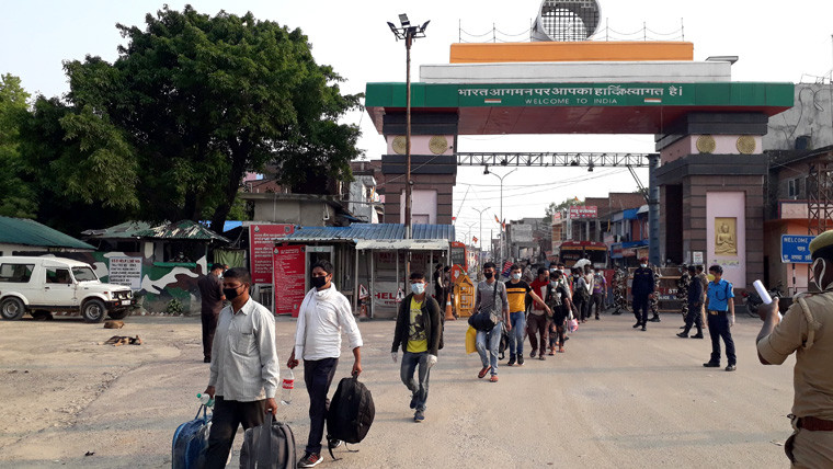 नेपाल-भारत सीमानाका बन्द गर्ने निर्णय