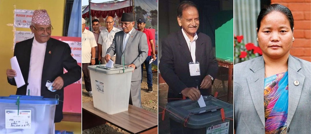यी शीर्ष नेता जो आफैँलाई भोट दिन पाउने छैनन्