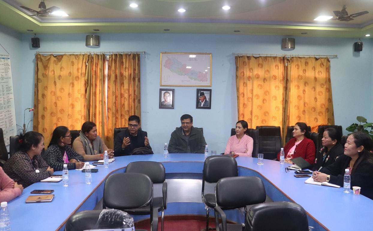 पालिकामा असल अभ्यास स्थापित गर्न मोरङका उपप्रमुख सक्रिय