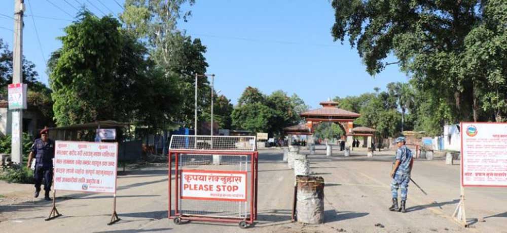 नेपाल–भारत सीमा नाका ७२ घण्टाका लागि सिल