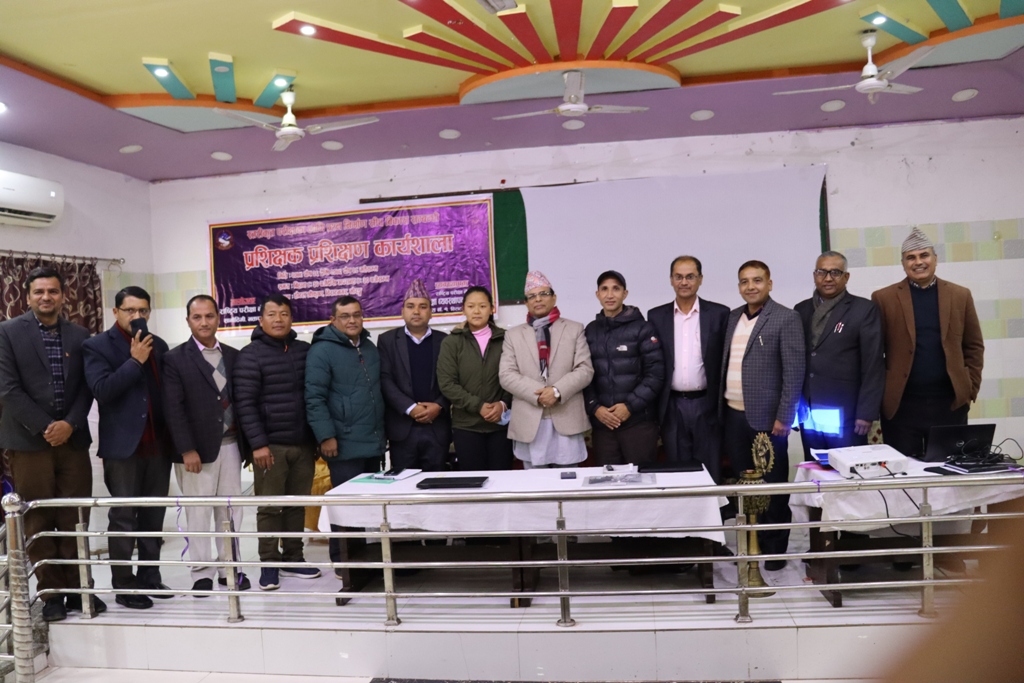 परीक्षा प्रणाली सुधारको तयारी, स्तरीकृत परीक्षाका लागि प्रश्न निर्माणसम्बन्धी प्रशिक्षण सुरु