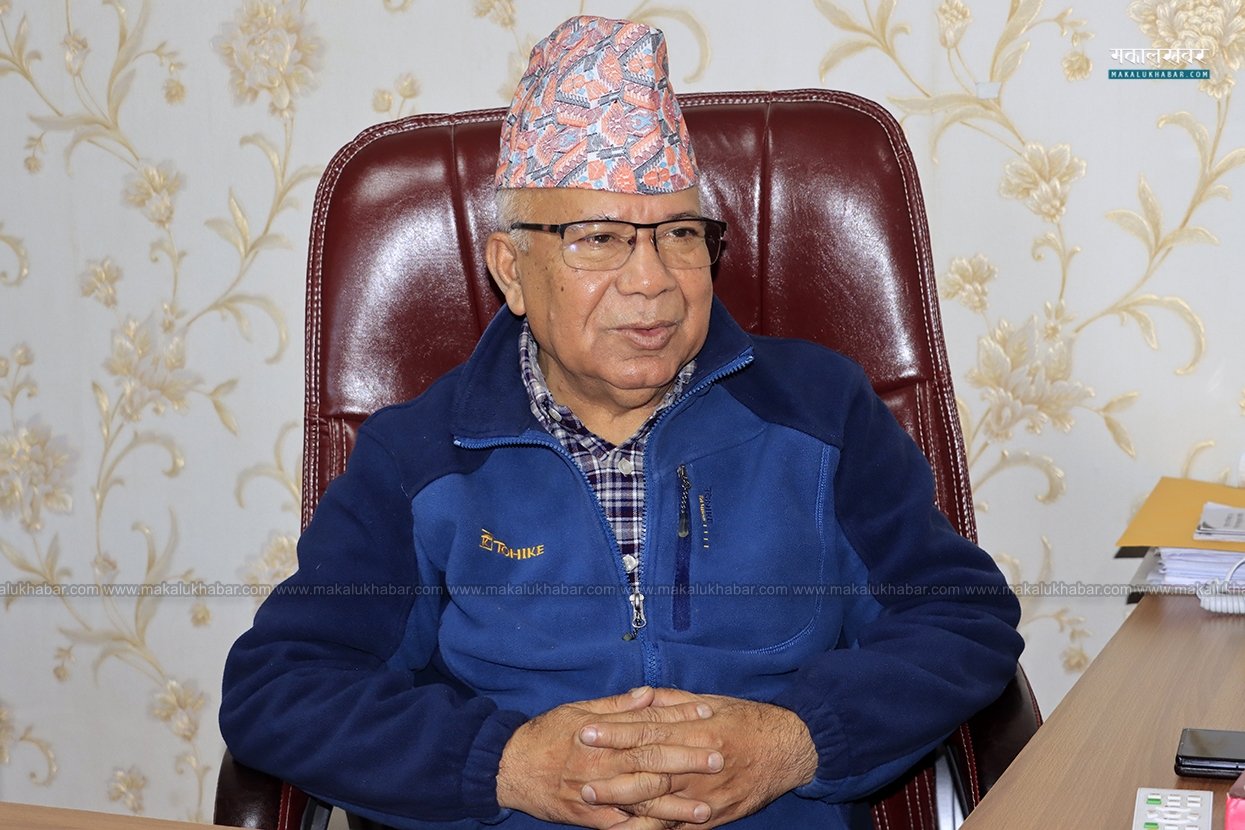एमालेसहित राष्ट्रिय सरकार बन्नुपर्छ – अध्यक्ष नेपाल