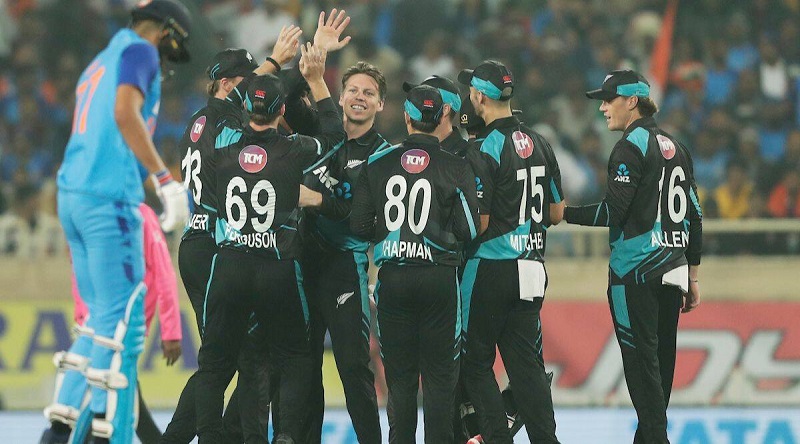 भारतसँगको पहिलो टी-२० क्रिकेटमा न्युजिल्याण्ड विजयी