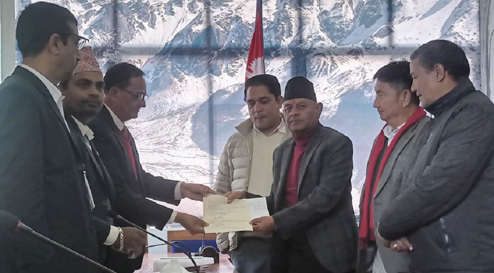 बागमती : सभामुखमा कांग्रेसबाट शिवराज अधिकारीको मनाेनयन दर्ता