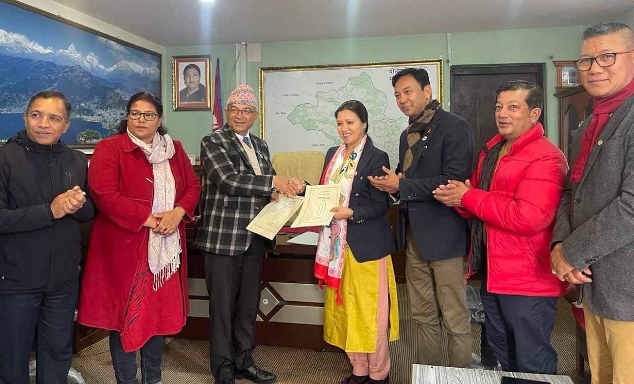 एनआरएनएले पोखरामा अत्याधुनिक सार्वजनिक शौचालय बनाउने