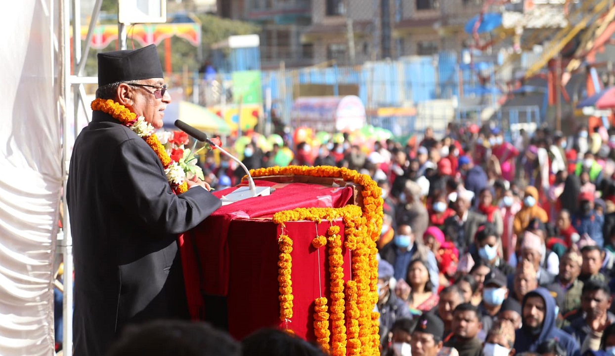 गोरखा पुगेर प्रचण्डले भने– पृथ्वी जयन्तीमा बिदा दिएर महत्त्वपूर्ण काम गरेँ