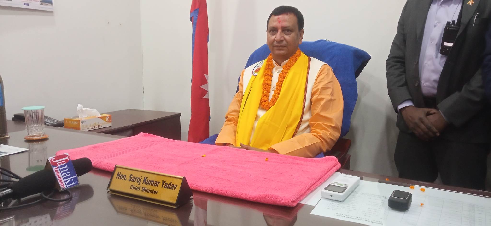 मधेस प्रदेशमा जसपा नेपालको संसदीय दलका नेतामा यादव चयन