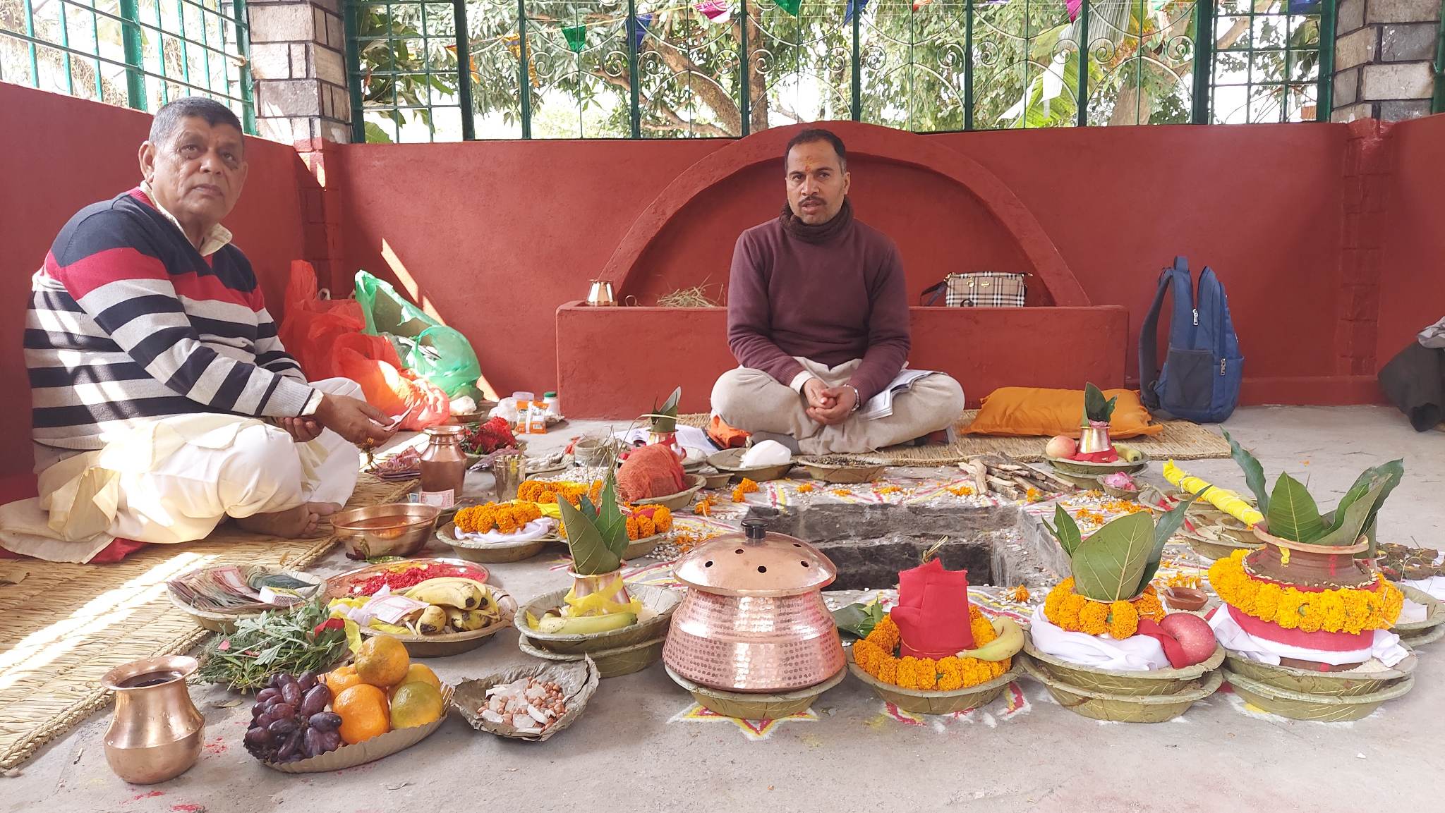 फेवातालको ताल बाराही मन्दिर पुननिर्माण गर्न क्षमा पुजा