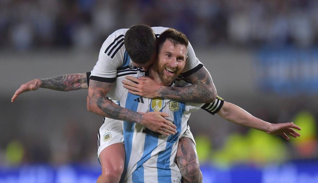 अर्जेन्टिना ७-० ले विजयी, मेस्सीले गरे ह्याट्रिक