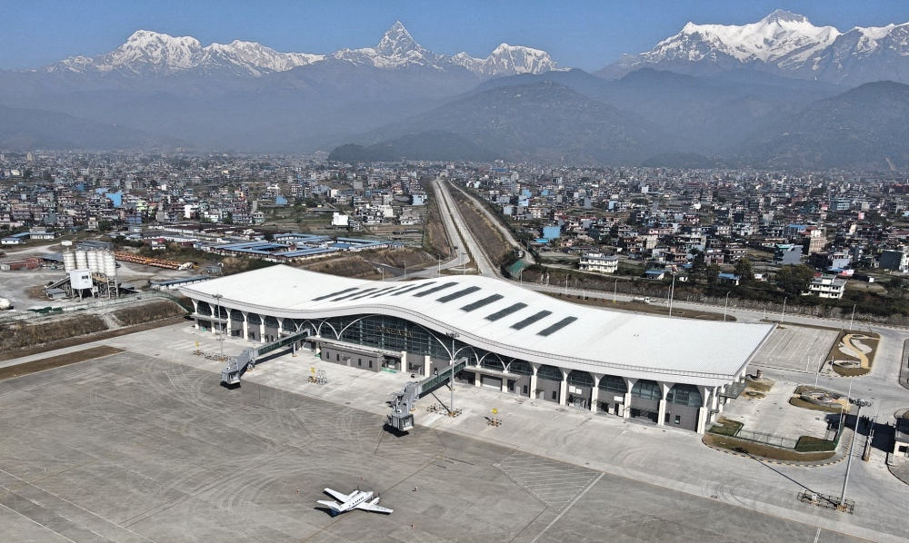बुधबार पहिलो पटक अन्तर्राष्ट्रिय जहान अवतरण हुनेछ पोखरामा