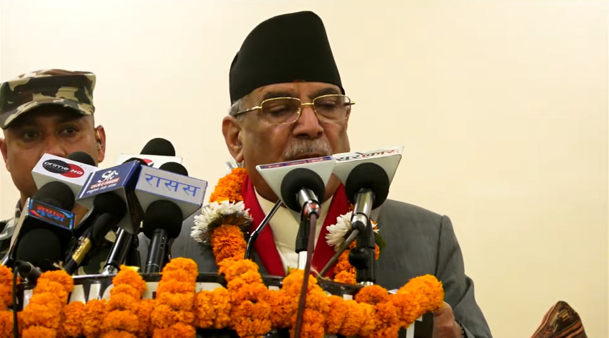 दलितका लागि मैले नगरे यो देशमा अरु कसैले केही काम गर्दैन : प्रधानमन्त्री प्रचण्ड