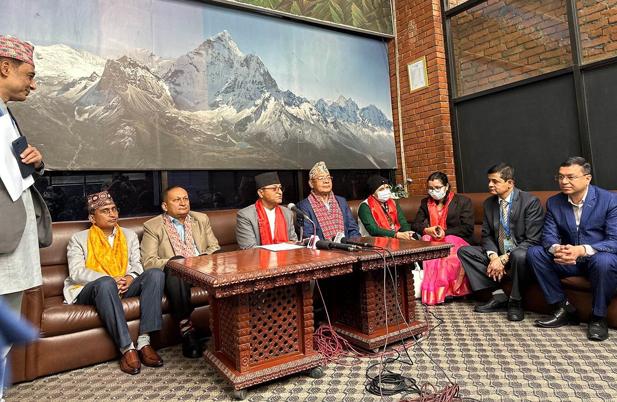 राष्ट्रियसभा अध्यक्ष तिमिल्सिना ८ सदस्यीय टाेलीसहित रुस प्रस्थान