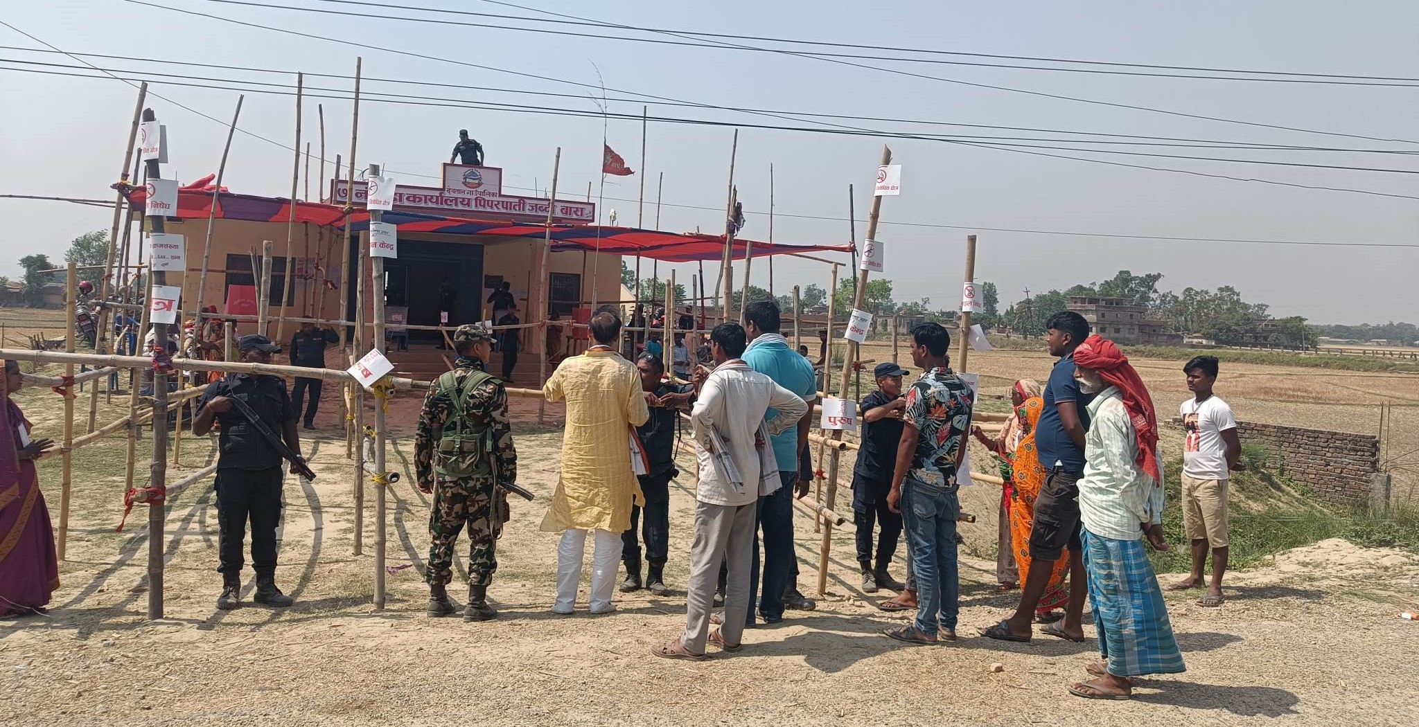 बारा-२ : जसपा नेतासँग भेटिए दुई मतपत्र, अवस्था तनावग्रस्त