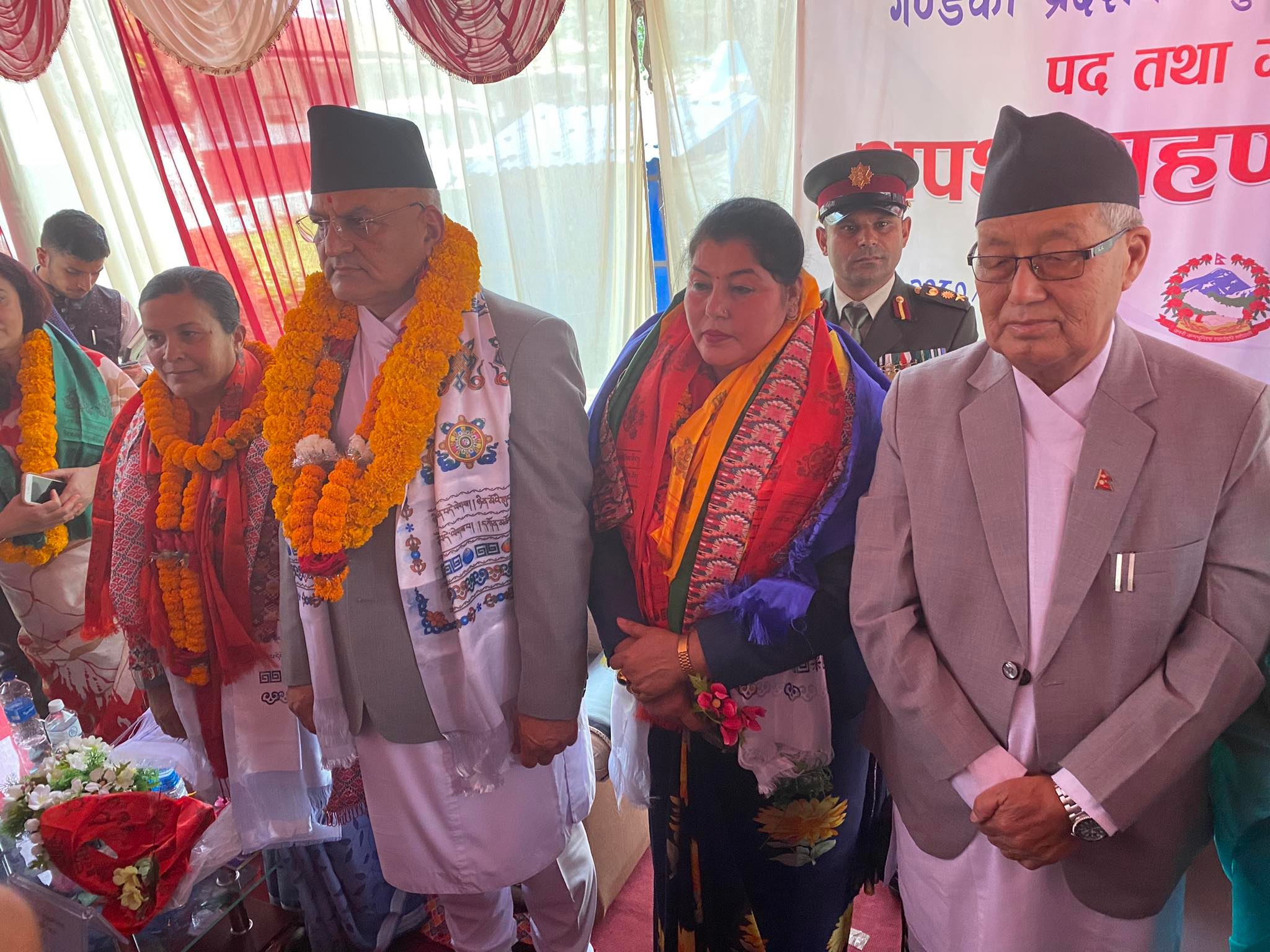 लिफ्टिङ खानेपानी र सिँचाइको विद्युत् महशुल निशुल्क गर्ने गण्डकी सरकारको पहिलो निर्णय