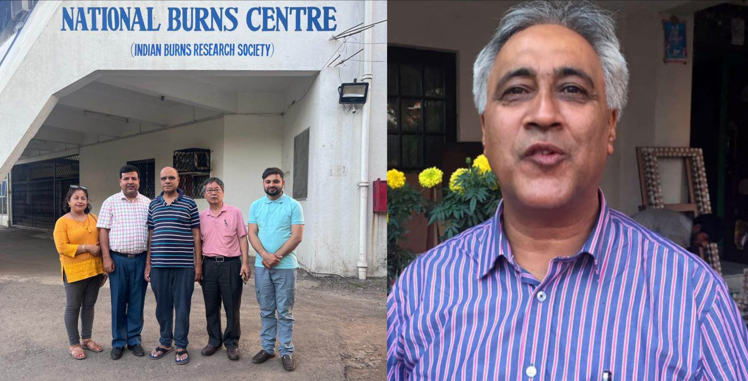 चिकित्सकको टोलीसहित मुम्बई पुगेका डा सुनिल शर्माले भेटे चन्द्र भण्डारी, कस्तो छ स्वास्थ्य ?