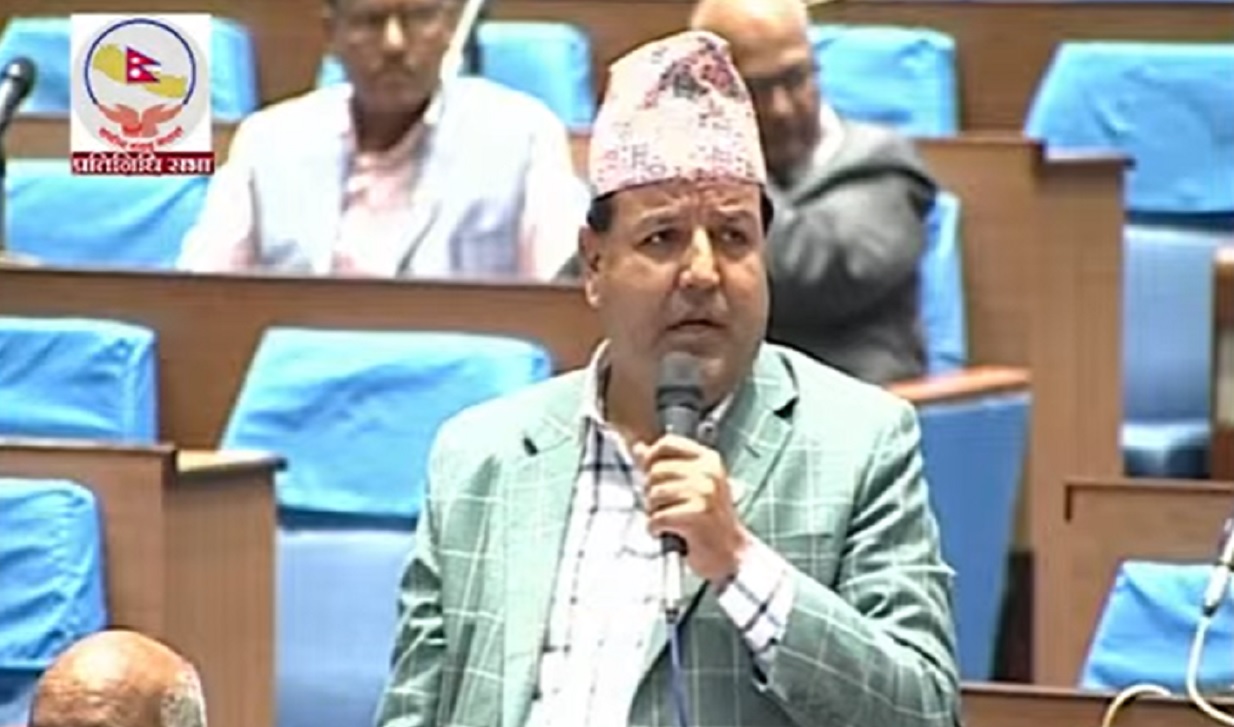 सांसद सुनिल शर्माले असंसदीय शब्द नबोलेकाे भन्दै रेकर्डबाट नहटाउन कांग्रेसको माग