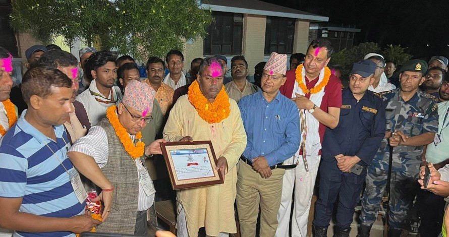 बारा-२ मा जसपा अध्यक्ष उपेन्द्र यादव विजयी