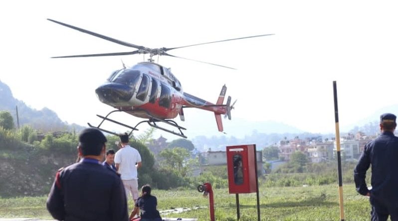 सिम्रिक एयर हेलिकप्टर दुर्घटनाका अर्का एक घाइतेलाई पनि काठमाडौँ लगियो