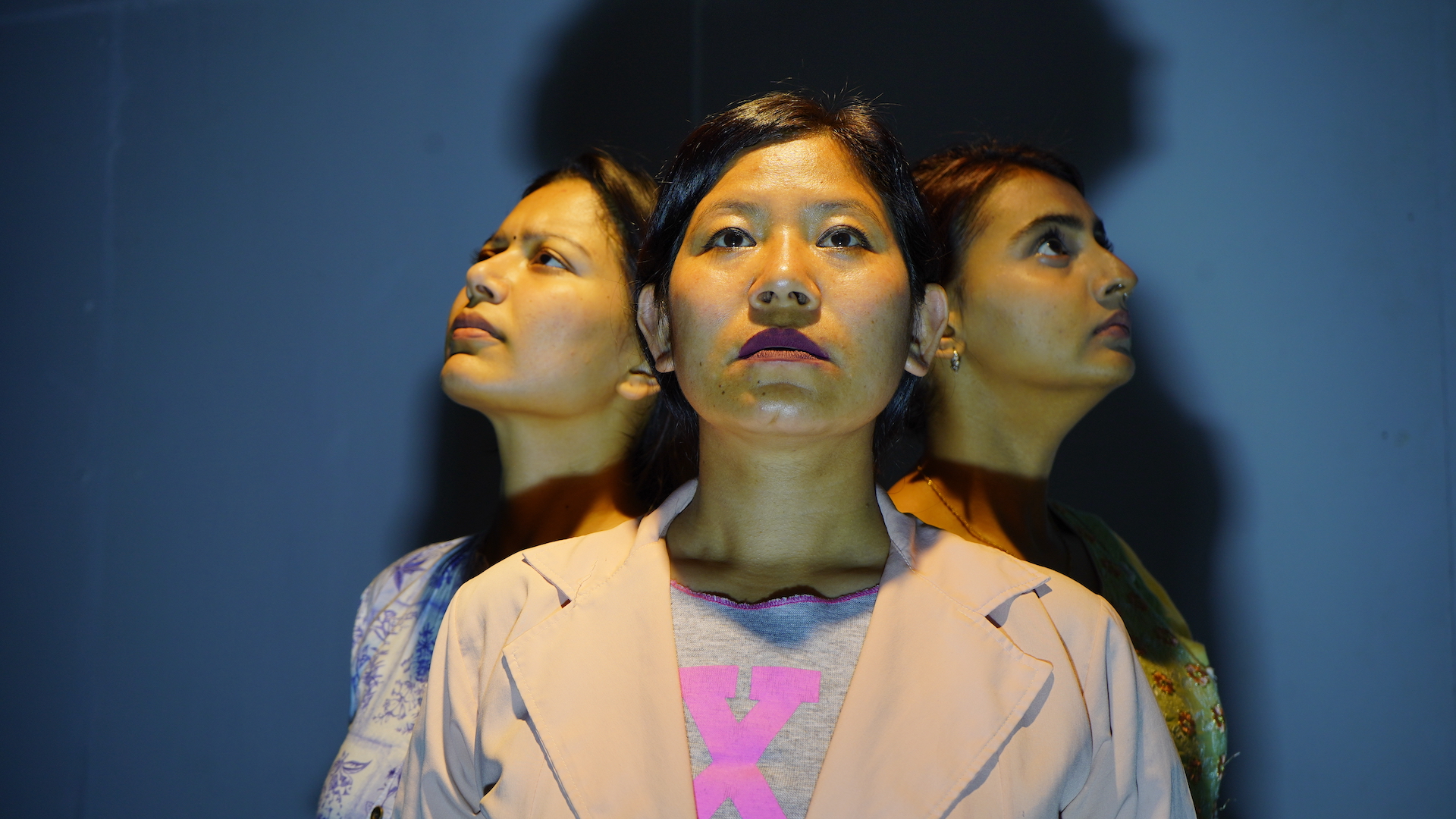 दिलिप रानाभाटको निर्देशनमा तीन युवतीको कथा ‘त्रयम्’ मञ्चन हुँदै