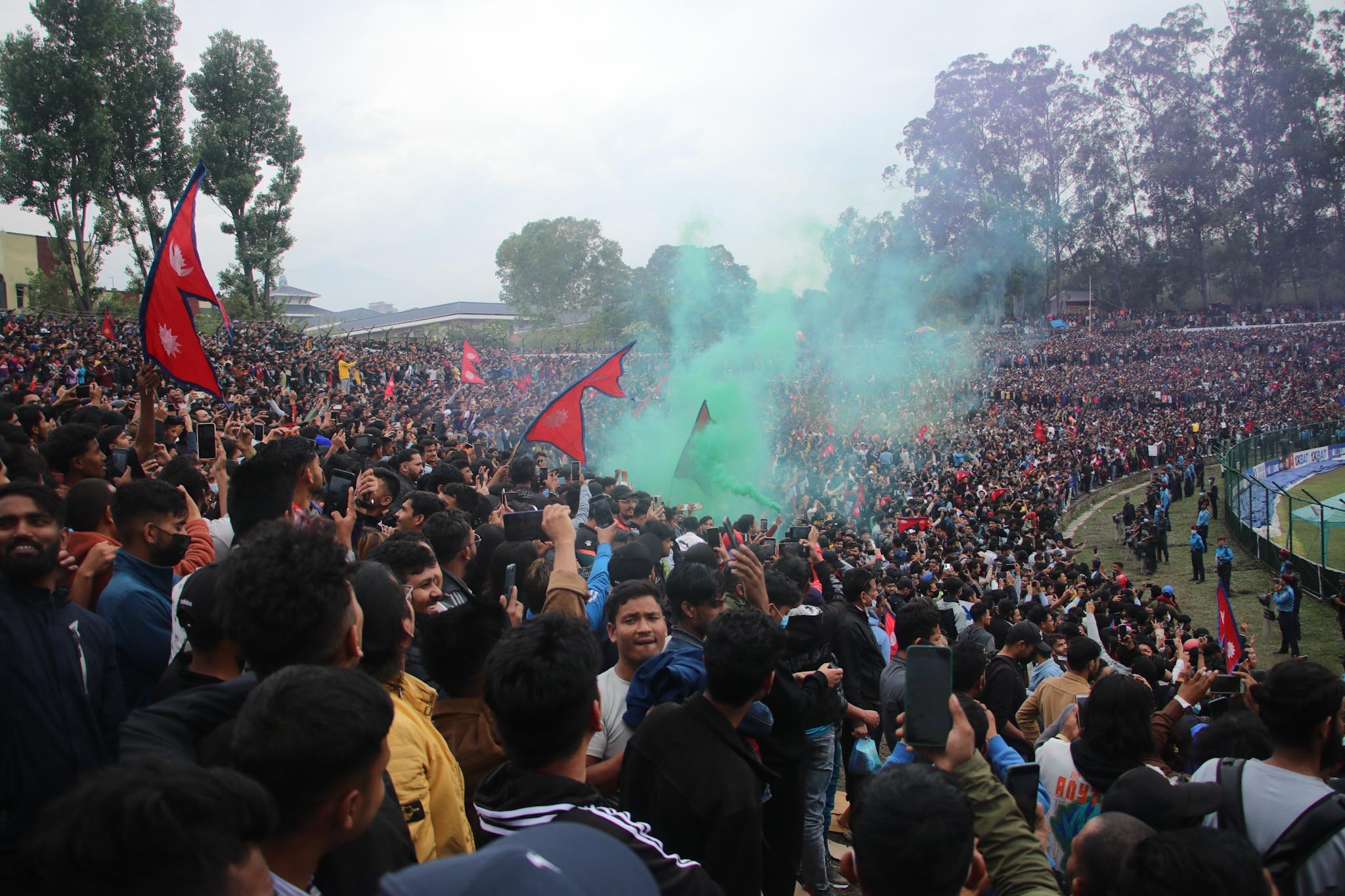देशले जित्दा देखिएको खुसी (तस्बिरहरु)