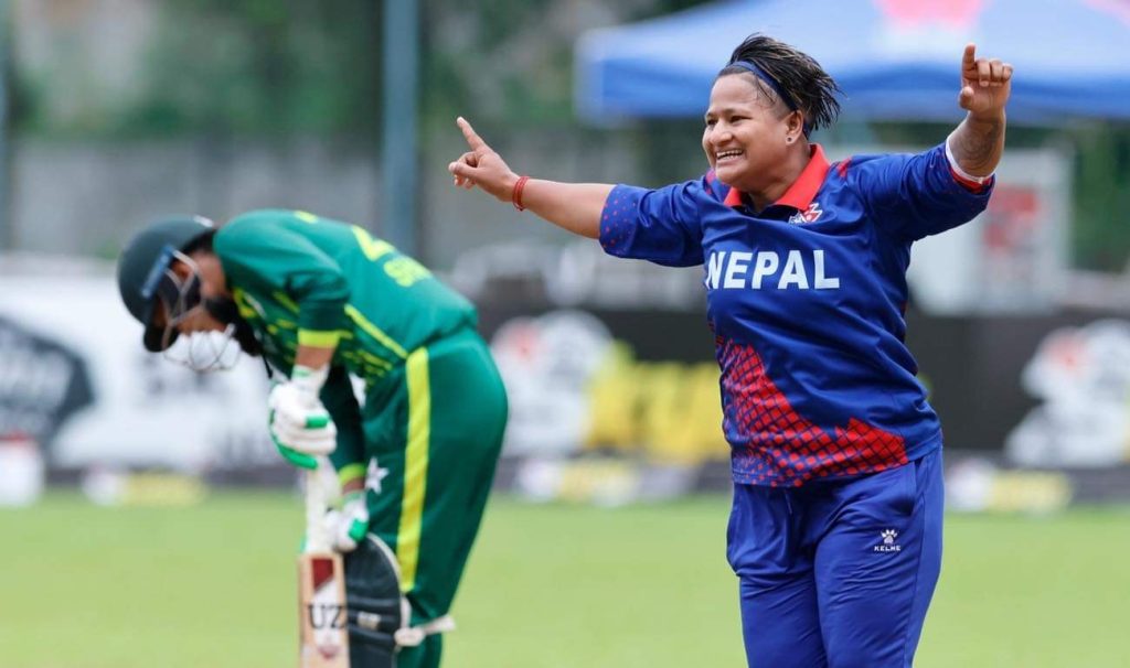 पाकिस्तानसँग ९ रनले हार्‍यो नेपाल