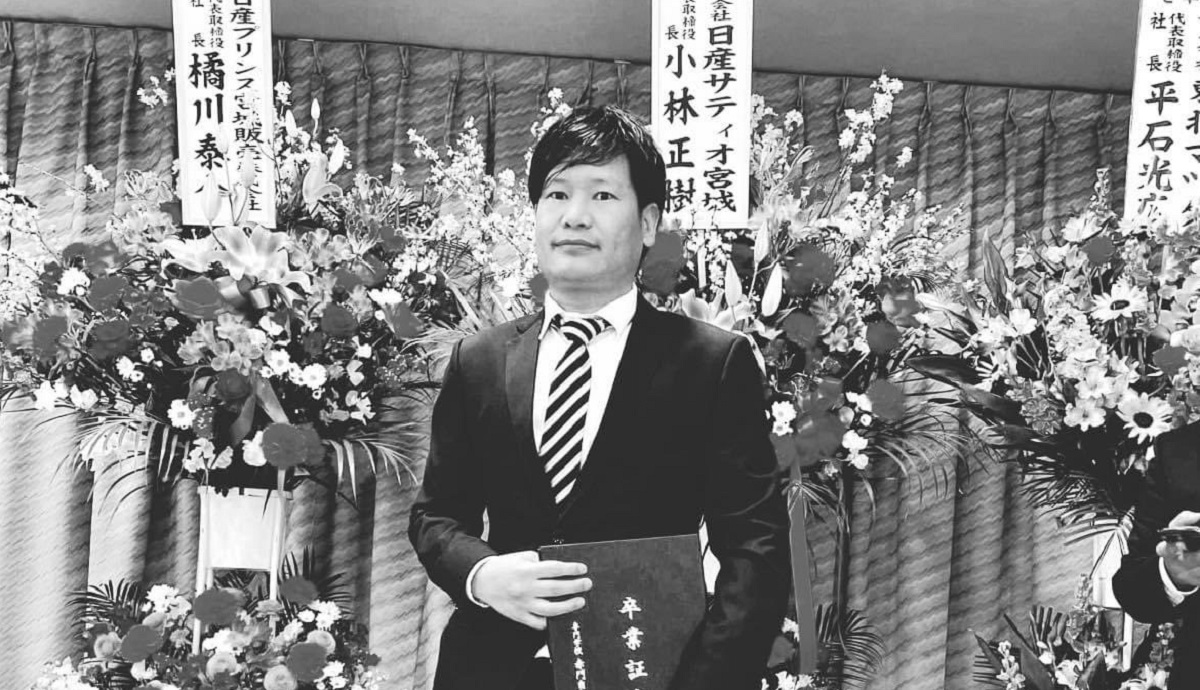 जापानमा बिते रूकुमका ३४ वर्षीय अमृत बुढा