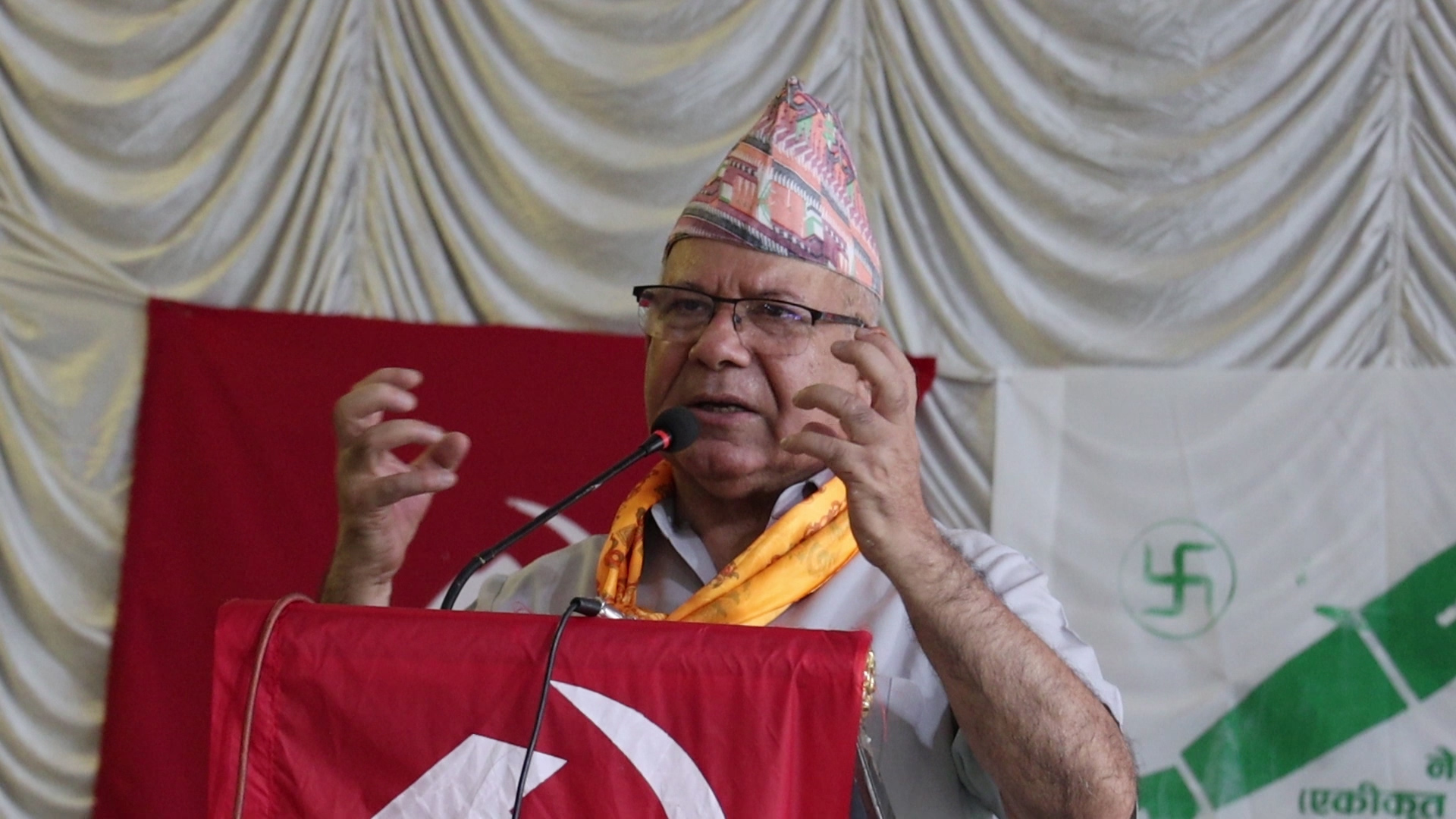 बलियो कम्युनिष्ट शक्ति निर्माणका लागि समाजवादी मोर्चा आवश्यक: अध्यक्ष नेपाल