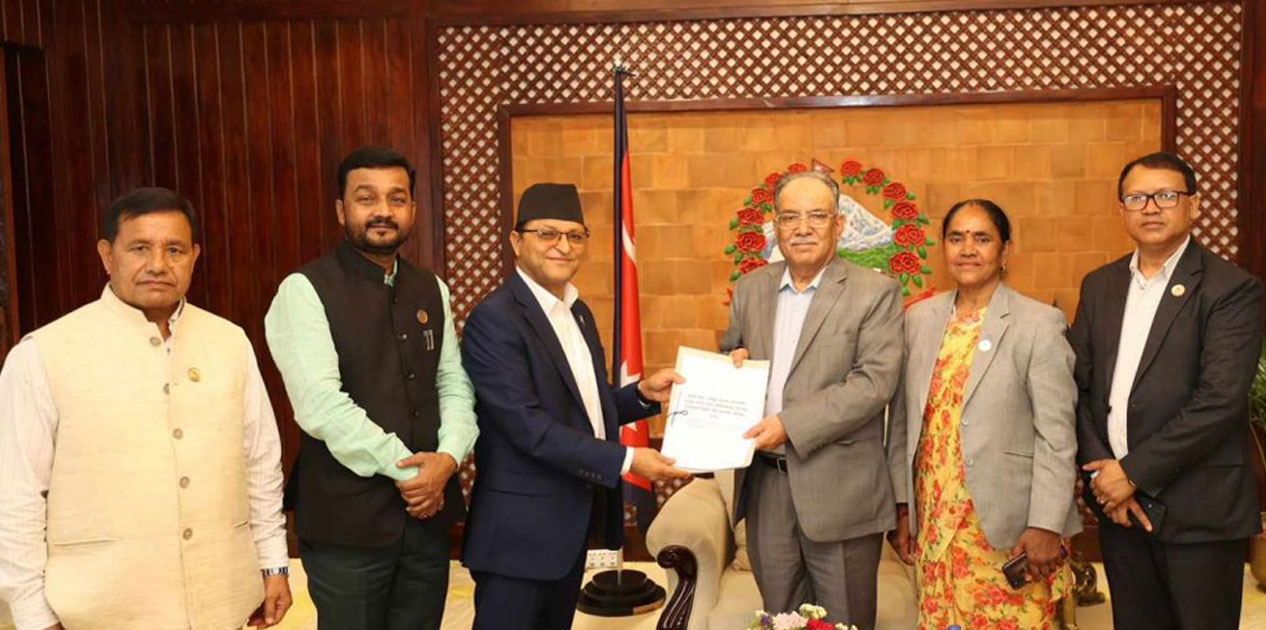 आफ्नो चीन भ्रमणमा भएका कुरा प्रधानमन्त्रीलाई सुनाए राष्ट्रियसभा अध्यक्ष तिमिल्सिले