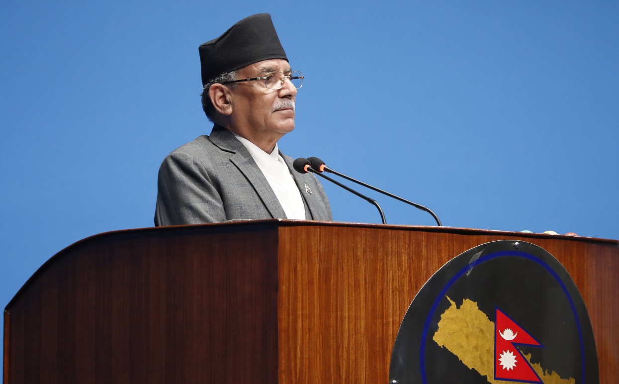 निजगढ विमानस्थल र बुढीगण्डकी निर्माण यथाशीघ्र अघि बढाइन्छ : प्रधानमन्त्री प्रचण्ड