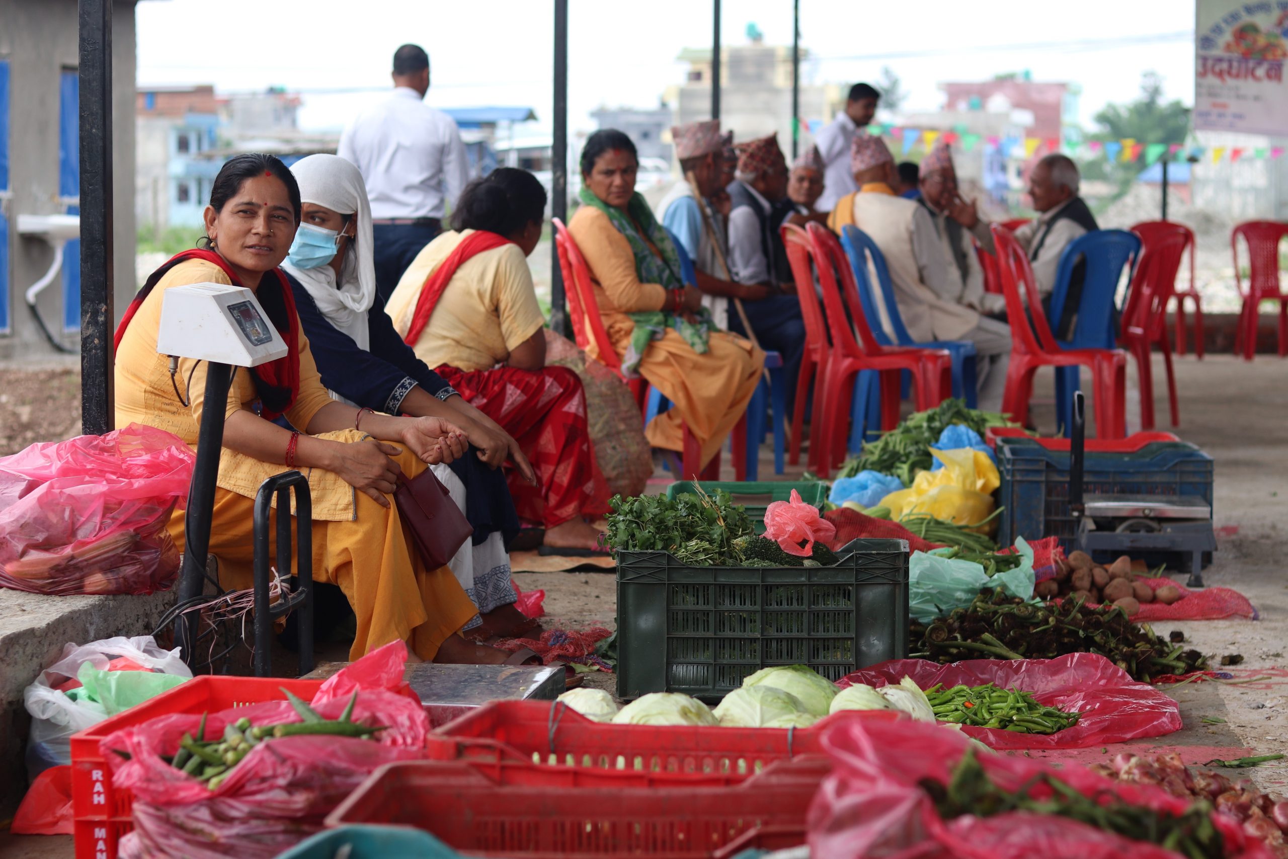 वीरेन्द्रनगर १० मा हाटबजार संचालनमा