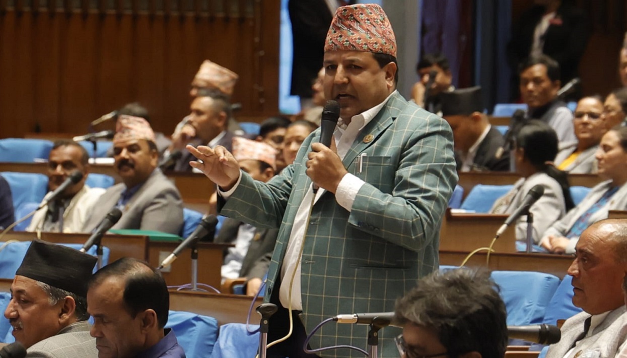सुन काण्डका मुख्य दोषी नसमाते संसदमै आमरण अनसन बस्छु : सांसद शर्मा