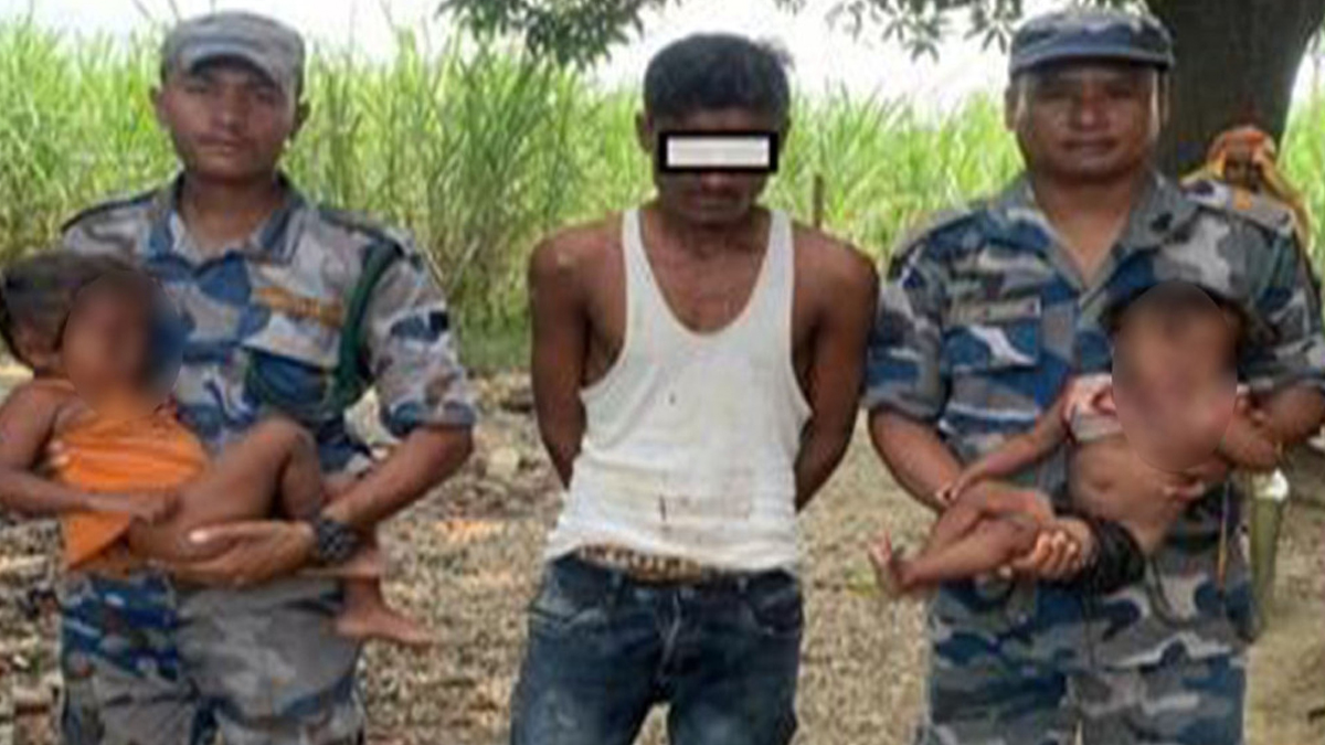 बोरामा हालेर भारत लैजाँदै गरिएका दुई बालबालिकाको उद्धार