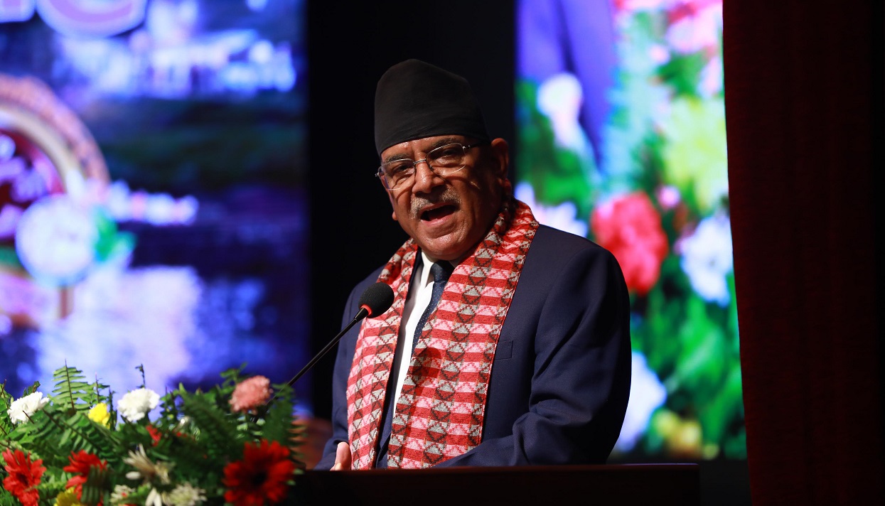 १० हजार ८ सय मेगावाटको कर्णाली चिसापानी निर्माण गर्छाैँ : प्रधानमन्त्री दाहाल (पूर्णपाठ)