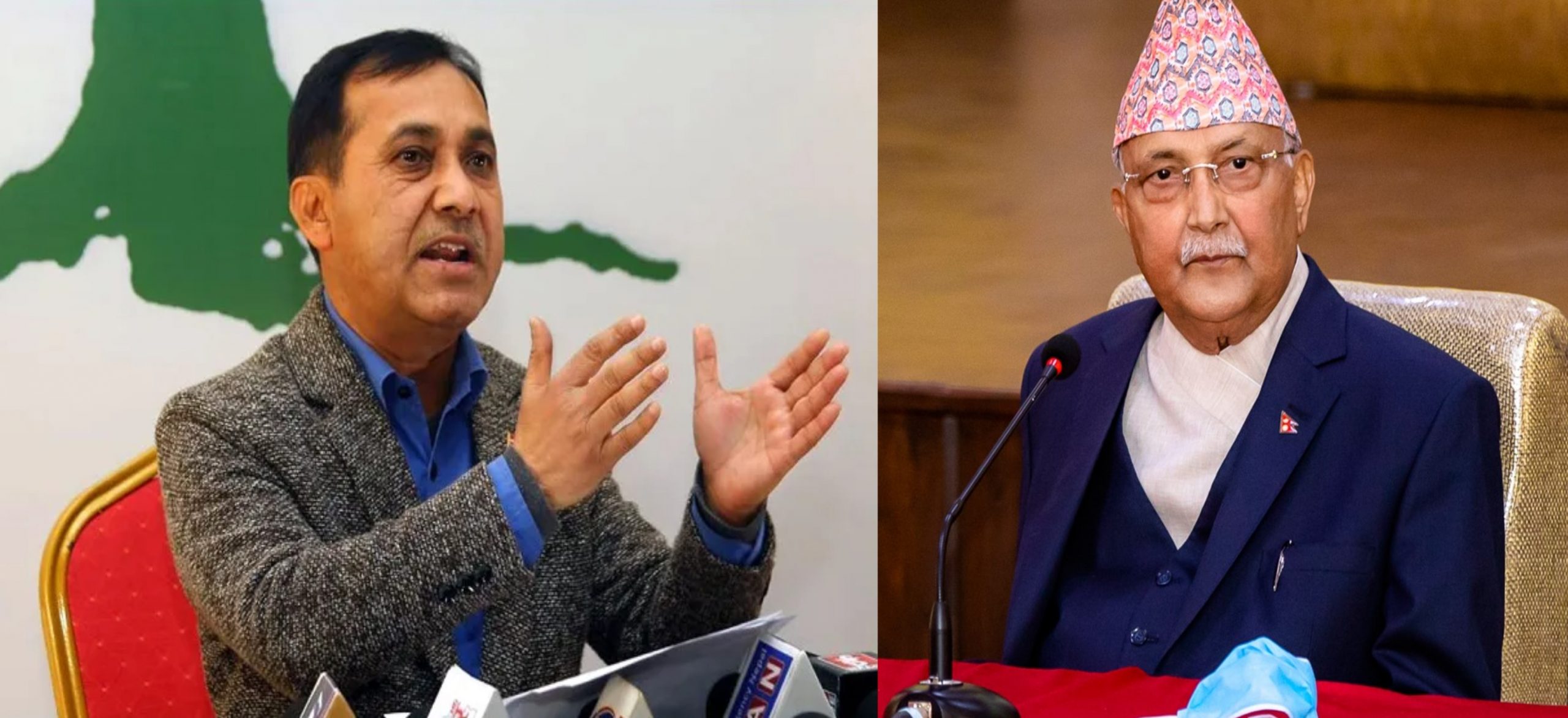 ओलीलाई विश्वप्रकाशको चेतावनी- सँगै बसेर ‘टेबल टक’ गर्न तयार छु, इतिहास बङ्ग्याएर भ्रम छर्ने काम नगर्नू