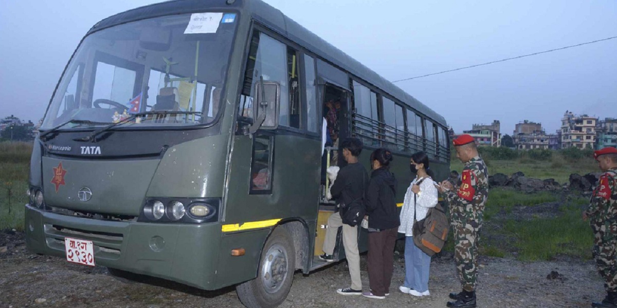 दशैंमा घर जाने सेना र सशस्त्रका कर्मचारीलाई यातायात सुविधा